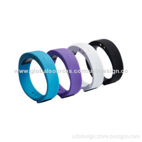 Bluetooth 2.1 Wristbands with Step Counter and Calorie CounterNew